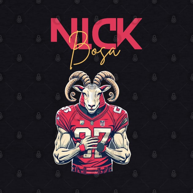 nick bosa the goat by Nasromaystro